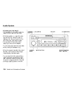 Предварительный просмотр 106 страницы Honda 1997 Accord Coupe Online Reference Owner'S Manual