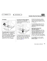 Preview for 38 page of Honda 1997 Civic Hatchback Owner'S Manual