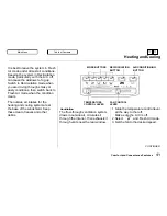 Preview for 57 page of Honda 1997 Civic Hatchback Owner'S Manual