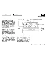 Preview for 69 page of Honda 1997 Civic Hatchback Owner'S Manual