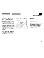 Preview for 122 page of Honda 1997 Civic Hatchback Owner'S Manual