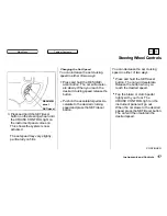 Preview for 47 page of Honda 1997 Civic Online Reference Owner'S Manual