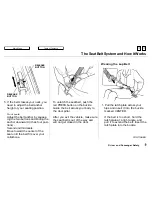 Предварительный просмотр 10 страницы Honda 1997 Odyssey Owner'S Manual