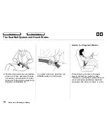 Предварительный просмотр 11 страницы Honda 1997 Odyssey Owner'S Manual