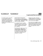 Предварительный просмотр 18 страницы Honda 1997 Odyssey Owner'S Manual