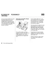 Предварительный просмотр 25 страницы Honda 1997 Odyssey Owner'S Manual