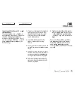 Предварительный просмотр 26 страницы Honda 1997 Odyssey Owner'S Manual