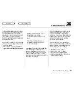 Предварительный просмотр 30 страницы Honda 1997 Odyssey Owner'S Manual