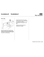 Предварительный просмотр 54 страницы Honda 1997 Odyssey Owner'S Manual