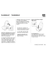 Предварительный просмотр 56 страницы Honda 1997 Odyssey Owner'S Manual