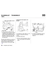 Предварительный просмотр 61 страницы Honda 1997 Odyssey Owner'S Manual