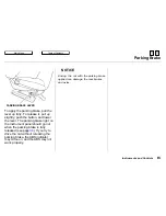 Предварительный просмотр 66 страницы Honda 1997 Odyssey Owner'S Manual