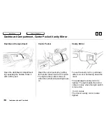 Предварительный просмотр 69 страницы Honda 1997 Odyssey Owner'S Manual