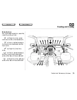 Предварительный просмотр 75 страницы Honda 1997 Odyssey Owner'S Manual