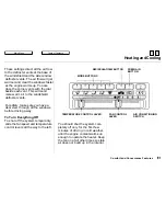 Preview for 81 page of Honda 1997 Odyssey Owner'S Manual