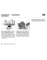 Предварительный просмотр 98 страницы Honda 1997 Odyssey Owner'S Manual