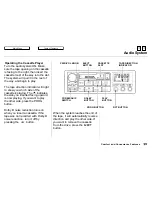 Предварительный просмотр 99 страницы Honda 1997 Odyssey Owner'S Manual