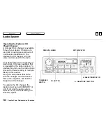 Предварительный просмотр 102 страницы Honda 1997 Odyssey Owner'S Manual