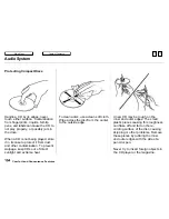 Предварительный просмотр 104 страницы Honda 1997 Odyssey Owner'S Manual