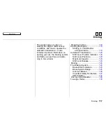 Предварительный просмотр 117 страницы Honda 1997 Odyssey Owner'S Manual