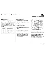 Предварительный просмотр 123 страницы Honda 1997 Odyssey Owner'S Manual