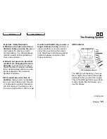 Предварительный просмотр 127 страницы Honda 1997 Odyssey Owner'S Manual