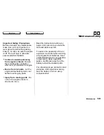 Предварительный просмотр 138 страницы Honda 1997 Odyssey Owner'S Manual