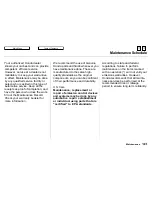 Предварительный просмотр 140 страницы Honda 1997 Odyssey Owner'S Manual