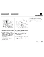 Предварительный просмотр 152 страницы Honda 1997 Odyssey Owner'S Manual