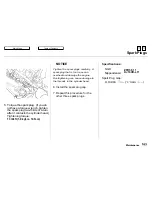 Предварительный просмотр 162 страницы Honda 1997 Odyssey Owner'S Manual