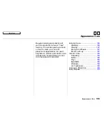 Предварительный просмотр 184 страницы Honda 1997 Odyssey Owner'S Manual