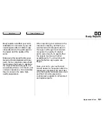 Предварительный просмотр 190 страницы Honda 1997 Odyssey Owner'S Manual