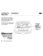 Предварительный просмотр 27 страницы Honda 1997 Prelude Owner'S Manual