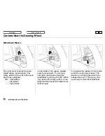 Предварительный просмотр 41 страницы Honda 1997 Prelude Owner'S Manual