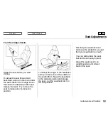 Предварительный просмотр 54 страницы Honda 1997 Prelude Owner'S Manual