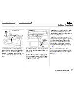 Предварительный просмотр 58 страницы Honda 1997 Prelude Owner'S Manual