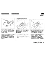 Предварительный просмотр 62 страницы Honda 1997 Prelude Owner'S Manual