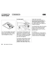 Предварительный просмотр 69 страницы Honda 1997 Prelude Owner'S Manual