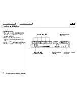 Предварительный просмотр 75 страницы Honda 1997 Prelude Owner'S Manual