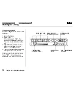 Предварительный просмотр 77 страницы Honda 1997 Prelude Owner'S Manual