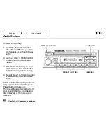Предварительный просмотр 81 страницы Honda 1997 Prelude Owner'S Manual