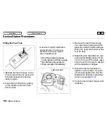 Предварительный просмотр 100 страницы Honda 1997 Prelude Owner'S Manual