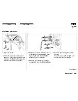 Предварительный просмотр 182 страницы Honda 1997 Prelude Owner'S Manual