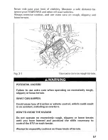 Preview for 62 page of Honda 1997 TRX400 Owner'S Manual