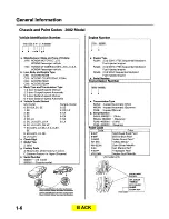 Предварительный просмотр 7 страницы Honda 1998-2002 Accord Service Manual