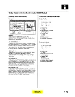 Предварительный просмотр 14 страницы Honda 1998-2002 Accord Service Manual