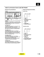 Предварительный просмотр 16 страницы Honda 1998-2002 Accord Service Manual