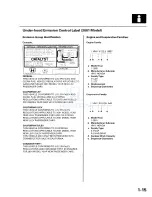 Предварительный просмотр 19 страницы Honda 1998 Accord Manual