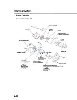 Предварительный просмотр 76 страницы Honda 1998 Accord Manual