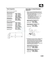 Предварительный просмотр 185 страницы Honda 1998 Accord Manual